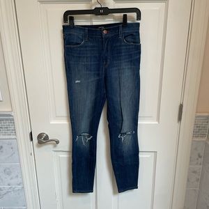 J Brand Alana Ripped Jeans